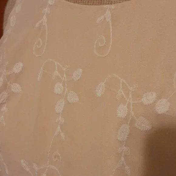 Love Riche Embroidered Blush Pink Dress - Picture 4 of 9